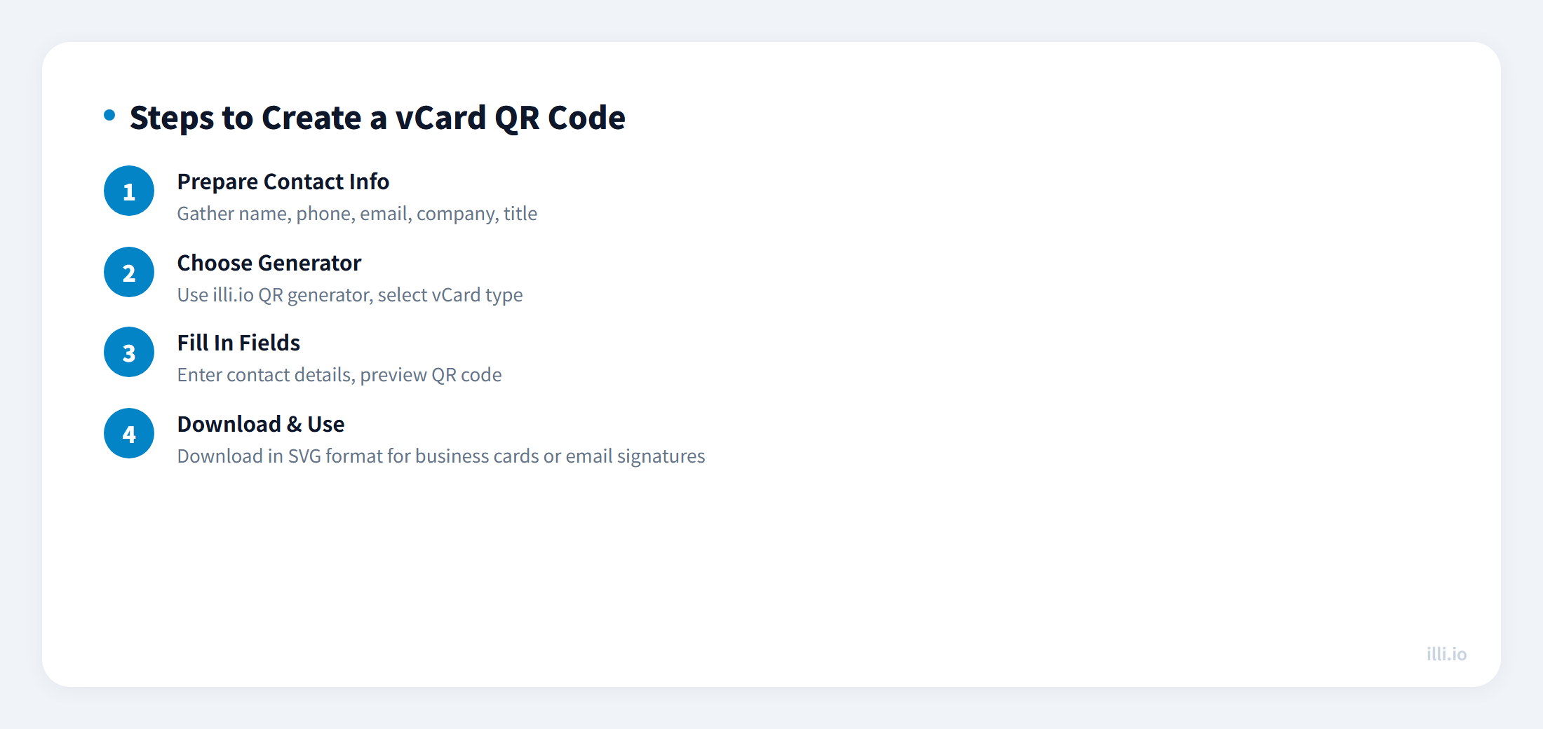 how-to-create-vcard-qr-code-steps